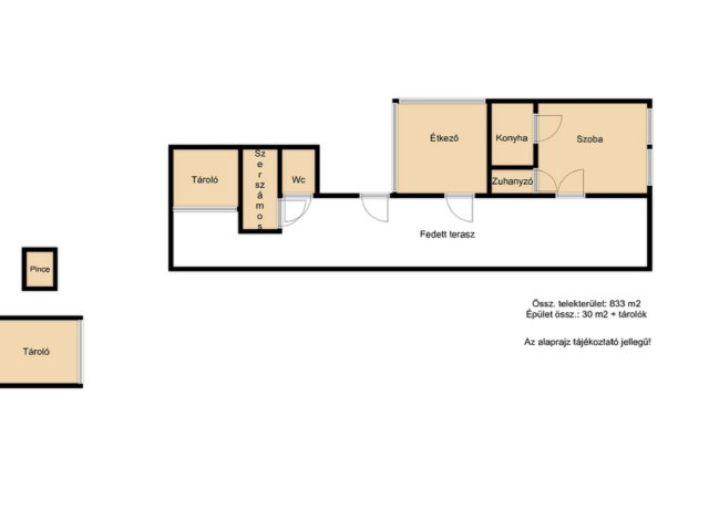 Édenkert Szeged kedvelt üdülő övezetében