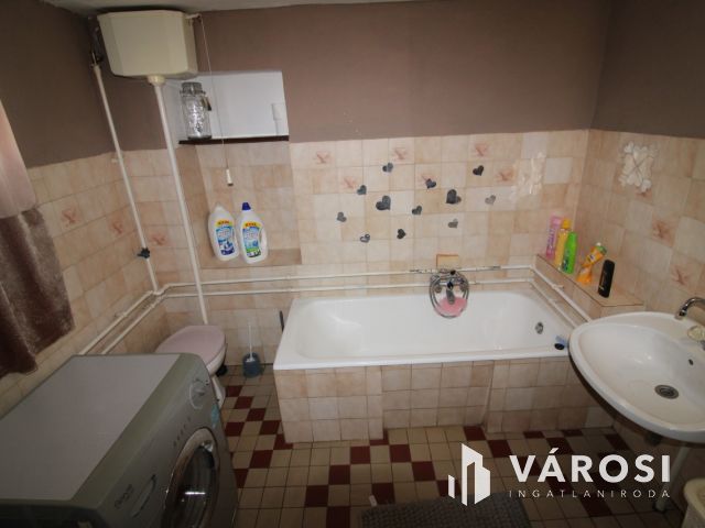 Jó elosztású ház, gazdálkodásra alkalmas telekkel.