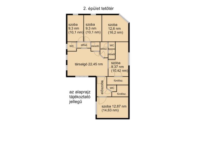 Apartmanház néhány lépésre a Várfürdőtől és a Kastélytól