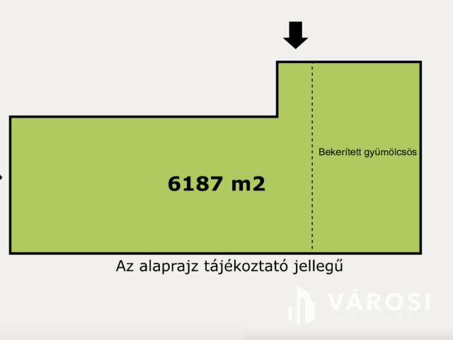 Szatymazi zártkert, ahová nagy lakóházat is építhet!