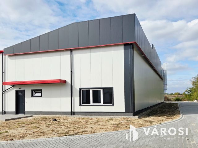 Eladó új, 6 méter belmagasságú raktár Vecsésen