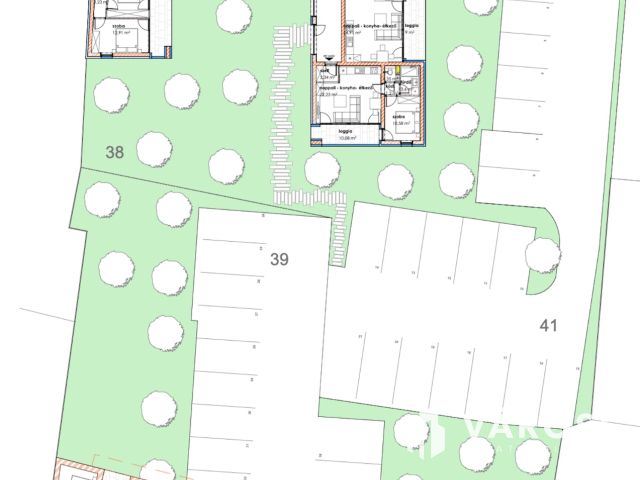 Első emeleti újépítésű lakás a Hagymatikumtól 30 méterre 1