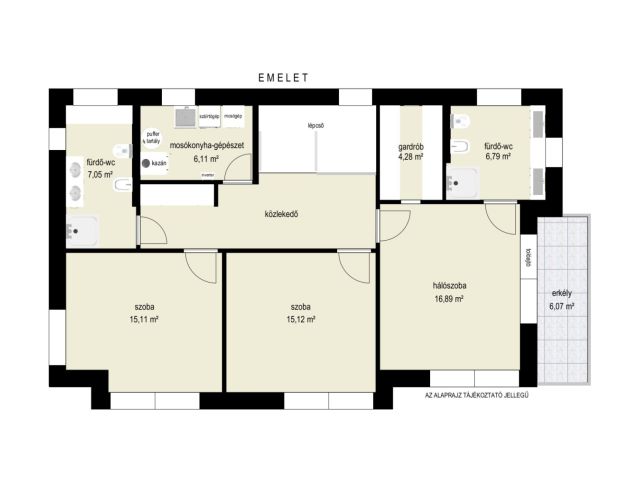 Modern, belső kétszintes családi ház remek panorámával!