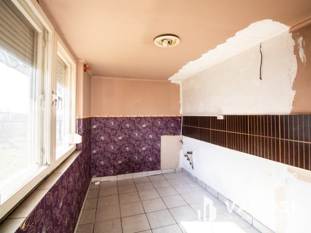 Tégla kockaház Vésztőn