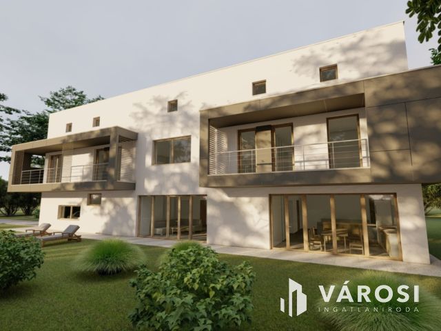 Belső kétszintes ikerházi lakás, új lakóparkban