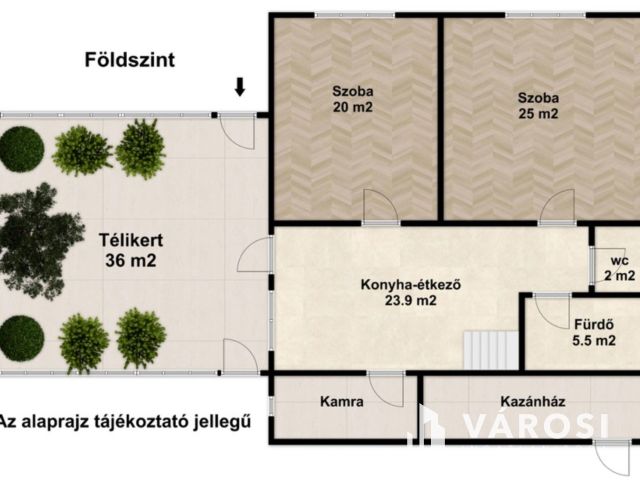 Kétszintes ötszobás-tégla falazatú családi ház Jamina elején