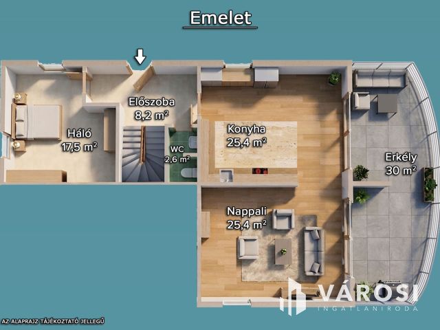 Panorámás ikerház, prémium lokációval