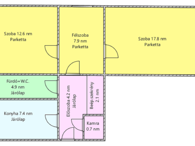 Pécskő utcában 2. emeleti, berendezett lakás kiadó!