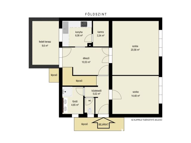 Otthonos, szépen karbantartott családiház eladó