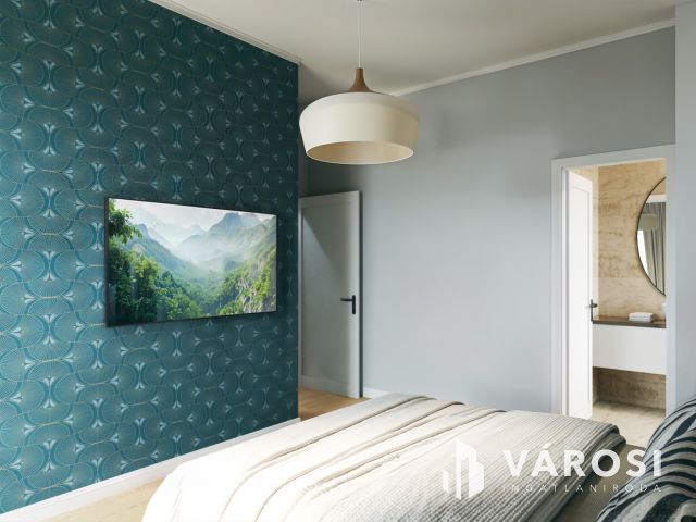 Medencés luxus penthouse lakás Sóstón eladó